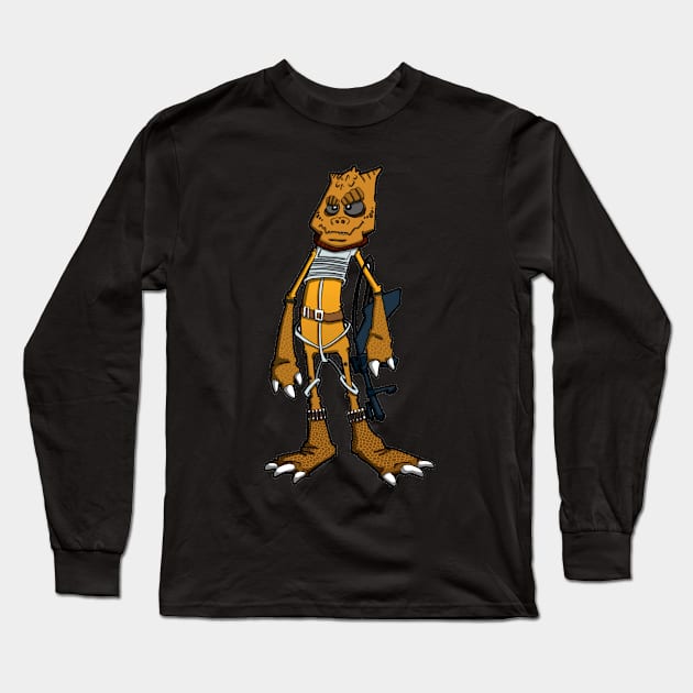 Bossk Long Sleeve T-Shirt by RichCameron